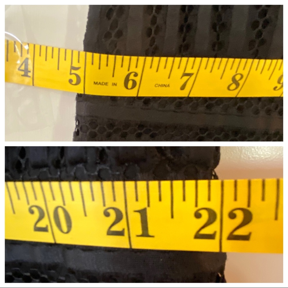 DRESS The Limited. Sheer stripe overlay - Picture 2 of 4